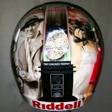 Coaches Trophy Riddell Football Helmet