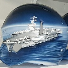 Naval Academy Aircraft Carrier Helmet