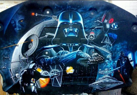 Darth Vader Custom Hood Liner