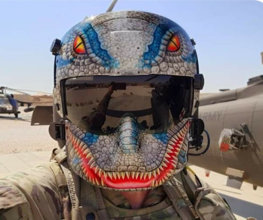 Dinosaur Military Helmet