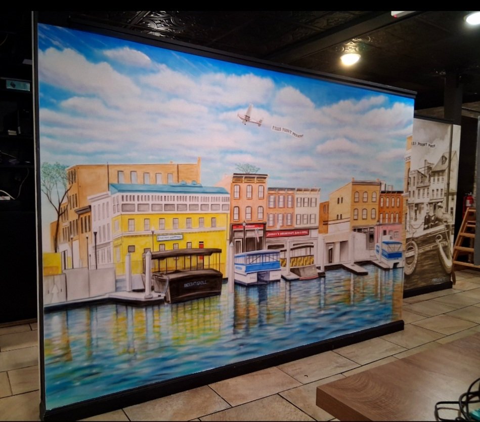Mural art of New Fells Point